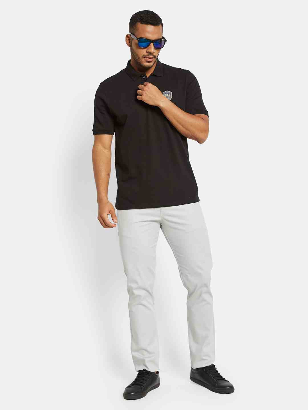Octave Men Polo Collar T-shirt