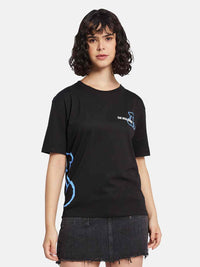 METTLE Women Printed T-shirt