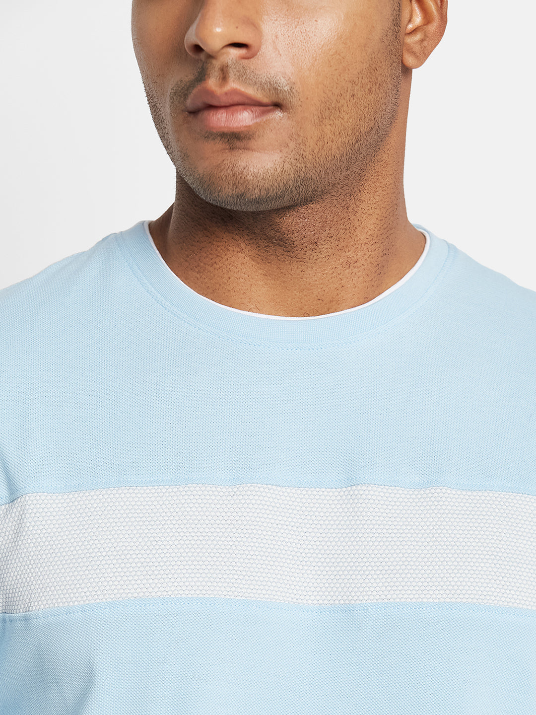 Octave Men Striped T-shirt