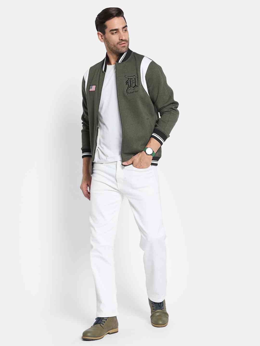 Octave Men Front-Open Sweatshirt